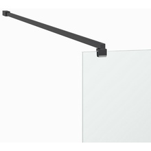 Forhængsstang 110 cm sort - Mikelo